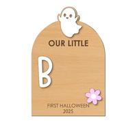 Baby Hand And Footprint Kit - Babies First Halloween Footprints Board, Craft Pad With Ink Pad Hand Ornament Memory Ornament Accessory Birth Shower PRESENT For Birth Shower Mom Dad Kids