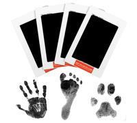 Baby Hand and Footprint Kit, Baby Footprint Kit & Handprint Kit, Non-Toxic and Ink-Free Hand and Footprints Set, Suitable for Pet Paw Prints, Baby Newborn Boys and Girls Newborn Souvenir Gifts