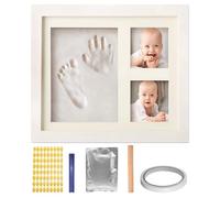 Baby Hand and Footprint Kit, Newborn Girls Boys Handprint Footprint Clay Frame Kit, Personalized Hands and Feet Prints for Baby, Gift for Birthdays Parties Nursery Decor