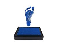 Baby Handprint and Footprint Ink Pads,Printing Kits,paw Print kit,Baby Ink pad,Non-Toxic,Safe Easy to wash Off, Photo Frame Souvenir (Blue)