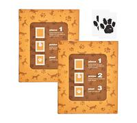 Baby Handprint and Footprint Kit, Paw Print Kit for Dogs & Cats, 2 Inkless Print Kits, 2 Imprint Cards, Dog Paw Print Kit, Pet Paw Stamp Pads, Pawprint Family Keepsake Kit, Medium Size
