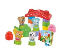 Clementoni - 17884 - Soft Clemmy - Baby Happy Farm - First Childhood Building Set, Soft Clemmy Stones, Blocks for Children 6 Months, Sensory Play, Washable, Made in Italy