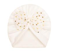 Baby Hat with Bowknot Knot Cute Nursery Beanie Cute Soft Turban Bowknot Turban with Bowknot Solid Color