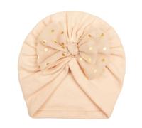Baby Hat with Bowknot Knot Cute Nursery Beanie Cute Soft Turban Bowknot Turban with Bowknot Solid Color