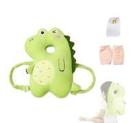 Baby Head Protector, Adjustable Baby Head Protection Backpack with Baby Knee Pads for Crawling, Soft, Breathable and Wearing Safety Baby Head Protector