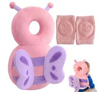 Baby Head Protector Backpack, Adjustable Head Protection for Baby, Soft Baby Backpack Head Protector with Knee Pads, Ideal for Learning to Walk and Indoor Play
