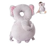 Baby Head Protector Backpack, Toddler Toddler Head Protector, Toddler Head Protector Padded Backpack Elasticated Carrier Wear (Elephant)