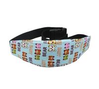 Baby Head Support Attachment of Strap Attach Headband Safety Belt of Stroller Fastener Sleep Positioner for Infants Car Seat for Sleeping Children's Trolley 1PC