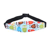 Baby Head Support Stroller Car Seat Fastening Belt Cute Owl Pattern Sleep Safety Strap New Fad 1pcs Blue, Baby Belt