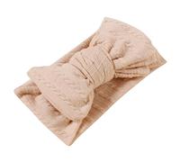 Baby Head Wraps Bowknot Headband Soft Elastic Knitted Headwear For Baby Girl Infant Hair Accessories Headbands Hairbands