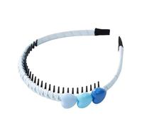 Baby Headband Anti-Slip - Toothed Comb Soft 3D Heart Flower Decoration, Toddler Hair Hoop Accessory