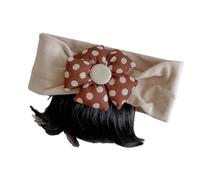 Baby Headband With Synthetic Fiber Bangs Flower Hairband Hairpiece Headdress For Parties And Photoshoots Props Baby Headband For Photography