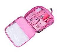 Baby Healthcare and Grooming Kit Baby Nasal Aspirator Nail Clipper Hairbrush Set Newborn Daily Cleaning Care Kit 13 PCS/Set, A, Nursing Bag