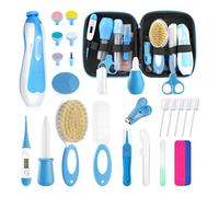 Baby Healthcare and Grooming Kit for Newborn Kids, 32PCS Upgraded Safety Baby Care Kit, Newborn Nursery Health Care Set, Baby Electric Nail Filer Kit, Infant Baby Care Products