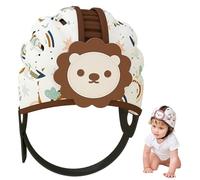 Baby Helmet for Crawling No Bumps Lightweight Walking Baby Head Protector Adjustable Safety Helmet Breathable & Soft Cushion Fall Back Head Protector for Toddler 6-24 Months