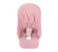 Baby High Chair Cover, Children's Dining Chair PU Leather Pad, Baby Feeding Seat Cushion, with Padding, Versatile Dining Solution, Breathable Comfortable Safety, 80x40x2cm, Pink