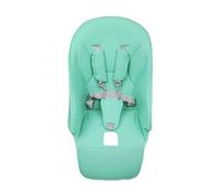 Baby High Chair Cover, Children's Dining Chair PU Leather Pad, Baby Feeding Seat Cushion, with Padding, Versatile Dining Solution, Breathable Comfortable Safety, 80x40x2cm, Green