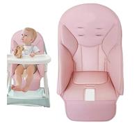 Baby High Chair Cover, Pu Leather Cover for Baby Dining Chair, Soft Multifunctional Baby Seat Cover with Padding, High Chair Insert Cushion for Children for All Kinds of Baby Dining Chairs
