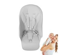 Baby High Chair Covers, Breathable High Chair Pad, PU Leather Feeding Seat Protection Cushion, High Chair Seat Replacement, Highchair Insert for Peg-Perego, Baoneo, Kosmic Jan, Light Gray