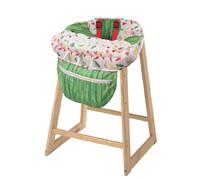 Baby High Chair Cushion - 120x70cm Baby High Chair Seat Cushion Replacement | Convenient to Carry Highchair Cushion Insert | Breathable Liner Mat Pad Cover for Dining Chairs & Shopping Carts