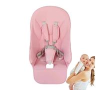 Baby High Chair Cushion, Breathable PU Leather Cover, Comfortable Highchair Seat Padding Cover for Protection, Washable Non-Slip Dining Seat Thick Pad, for Most Baby High Chairs