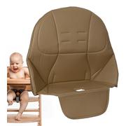 Baby High Chair Cushion Replacement Seat Cover | Children's Dining Chair PU Leather Pad | Folding Comfortable Multifunctional Baby High Chair Insert Cover for New Parents