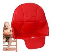 Baby High Chair Cushion Replacement Seat Cover | Children's Dining Chair PU Leather Pad | Folding Comfortable Multifunctional Baby High Chair Insert Cover for New Parents