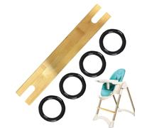 Baby High Chair Footrest, Bam-Boo Baby Highchair Foot Rest, Adjustable Foot Rest Accessories Non-Slip Highchairs Accessories, Ergonomic Baby Supplies, for Toddler Seating Home Dining Toddler
