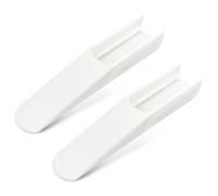 Baby High Chair Leg Cushion - Leg Insert for Stokke Tripp Trapp High Chair, 2 White Non-Slip Feet for Wooden Highchair, Compatible with Hauck High Chair and Other Highchairs