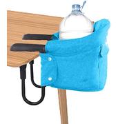 Baby High Chair, Portable Table Side Dining Chair for Travel, Baby Seat Easy to Carry, Folding High Chair with Table Hook, Multifunctional Hook for Baby
