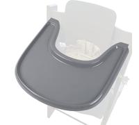 Baby High Chair Tray Compatible with Stokke Tripp Trapp Chair, with Smooth Surface Provides Suction Plates with More Suction Power