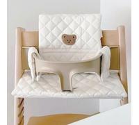 Baby Highchair Seat Cushion Cute Cartoon Baby Growing Chair Pads for All Seasons,Bear,one Piece