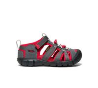KEEN Unisex-Child Seacamp 2 CNX Closed Toe Sandals, Magnet/Red Carpet, 8