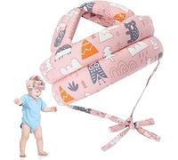 Baby Hit Helmet, Baby Protection Helmet, Adjustable Head Protector Children Safety Helmet, Protective Cap for Baby Head, for Children from 5 Months to 3 Years (Pink)
