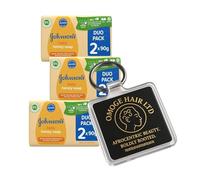 Baby Honey Soap Duo Yellow 90g - 3 Sets (6 Bars Total) | Gentle Baby Bath Essentials | Moisturising Soap for Sensitive Skin | Newborn Toiletries | Multipack - By Omoge Hair Ltd