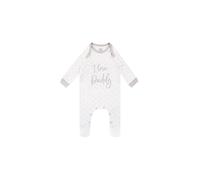 Baby I Love Daddy Sleepsuit Harry Bear White 3-6 m