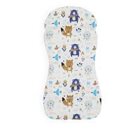 Baby Infant Car Seat Pushchair Insert Liner Universal (Fox & bear)