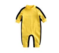Baby Infant Kid Clothing Gift Bruce Lee Style Baby Boys Funny Romper Age 3 to 4 Years Old Boys Body Suits Baby One Pieces