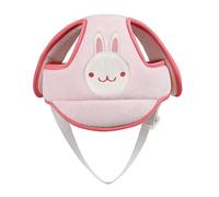 Baby Infant Safety Helmet Head Protective Hat, Adjustable Head Cushion Anti-Collision Cap, Head Protector Harness Hat Breathable Headguard for Toddler Boy Girl Learn to Walk 6-36 Months (Pink Rabbit)