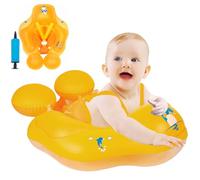 Baby Inflatable Baby Swimming Float 0-6 Months Baby Pool Float with Safety Seat 6-12 Months Infant Toddler Swimming Float Newborn Baby Swim Float Swimming Ring for Baby 6-12-36 Months