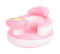 Baby Inflatable Seat, Built in Air Pump, Cartoon Infant Back Support Sofa, Portable Soft Baby Floor Seat, Baby Support Seat Summer Toddler Chair for Sitting Up