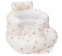 Baby Inflatable Seat with Built-in Air Pump, Portable Sit Me Up Floor Seat for 3-36 Months, Sit Me Up Chair for Feeding, Toddler Support Baby Shower Chair Floor Seater