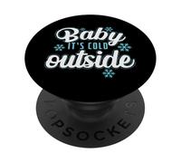 Baby It`s Cold Outside in deepest Winter PopSockets Adhesive PopGrip