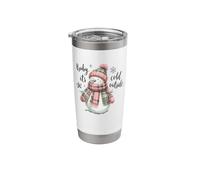 Baby It's Cold Outside Festive Snowman Stainless Steel Insulated Tumbler