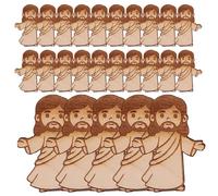 Baby Jesus Figure - Pocket Jesus Small Characters Figures - Compact Doll Miniature Jesus Small Statue for Home School