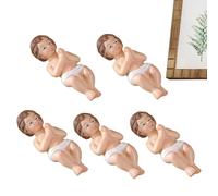 Baby Jesus In Manger Figurine - Christ Nativity Scene Table Decoration, Resin Figurine | Baby Jesus Christ In Manger Figurines Nativity Scene, For Christmas
