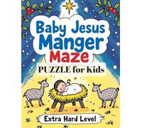Baby Jesus Manger Maze Puzzle for Kids - Extra Hard Level