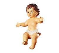 Baby Jesus Statue - Christian Figurine. Baby Jesus | Christmas Christian Statue Nativity, Sculpture of Christ Childhood Figurine Resin Christmas Themed
