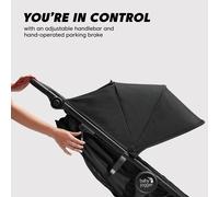 Baby Jogger City Mini GT2 Double All-Terrain Double Pushchair | Lightweight, Foldable Stroller | Opulent Black