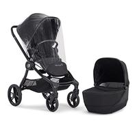 Baby Jogger City Sights Compact Reversible Stroller, Carrycot & Weather Shield | Belly Bar Included | Foldable & Lightweight | Rich Black